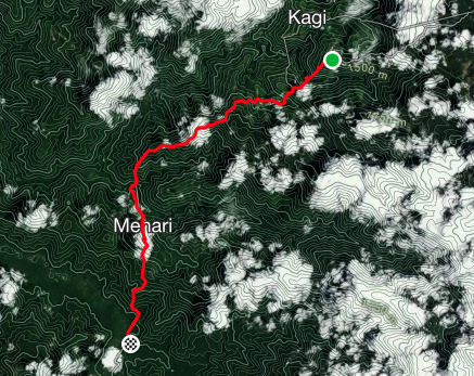 Strava - Kokoda Map Day 4