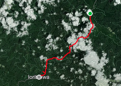 Strava - Kokoda Map Day 5